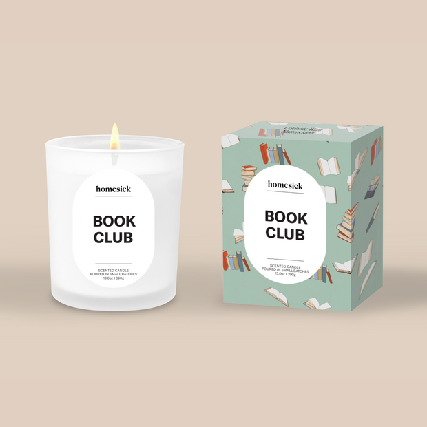 Book Club Candle