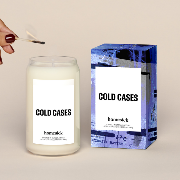 Cold Cases Candle