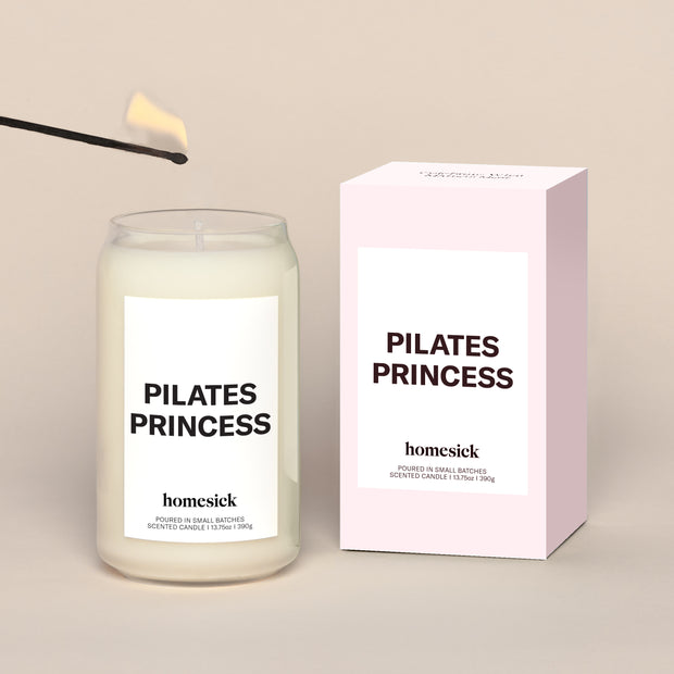 Pilates Princess Candle