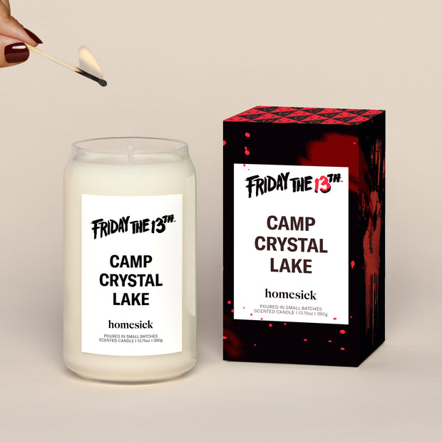 Camp Crystal Lake Candle