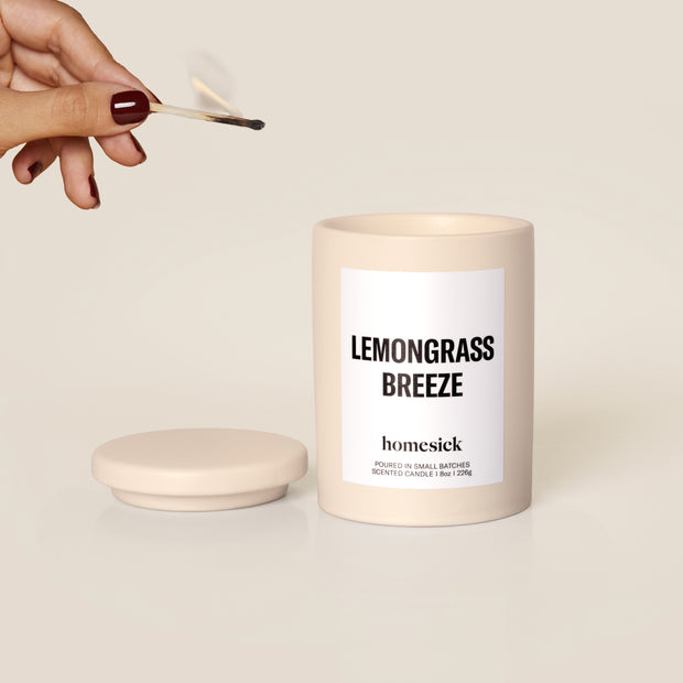 Lemongrass Breeze Candle