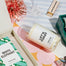 A stylized shot of the various Homesick candles and matches as a gift box.