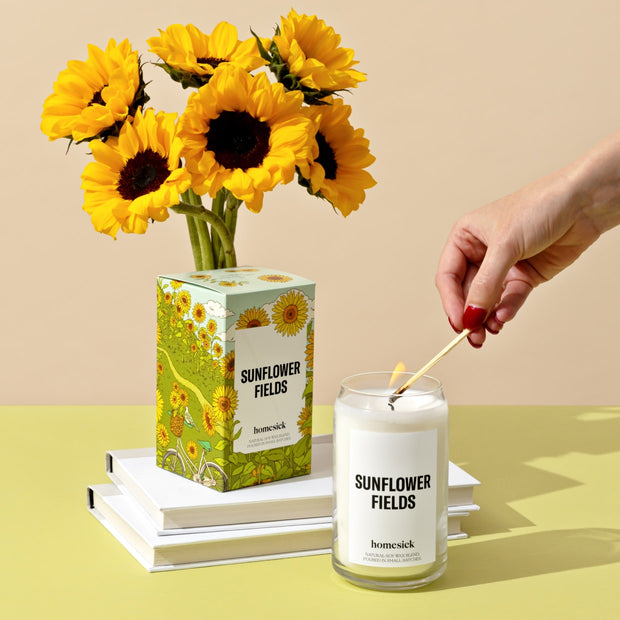 Sunflower Fields Candle