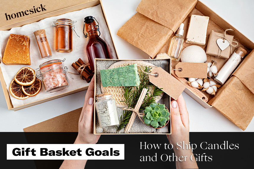 Creating Gift Baskets How to Ship Candles and Other Tips