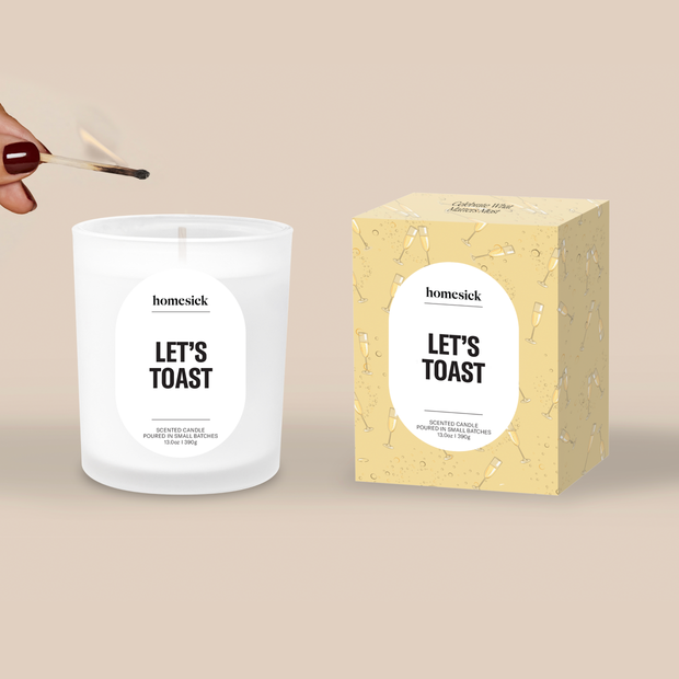 Let's Toast Candle