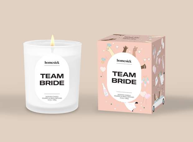 Team Bride Candle