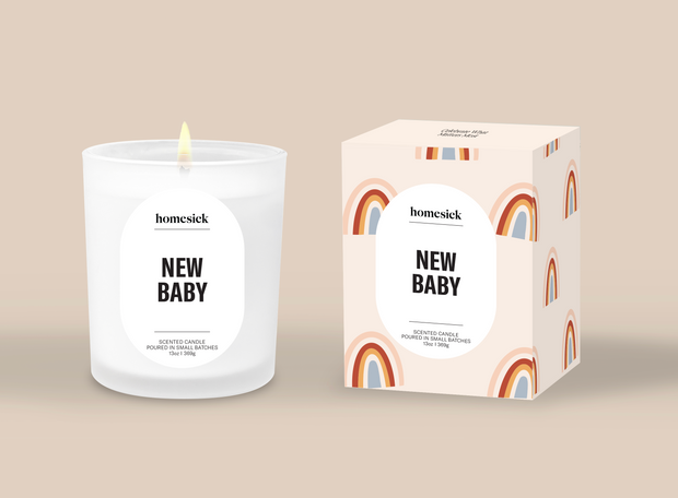 New Baby Candle