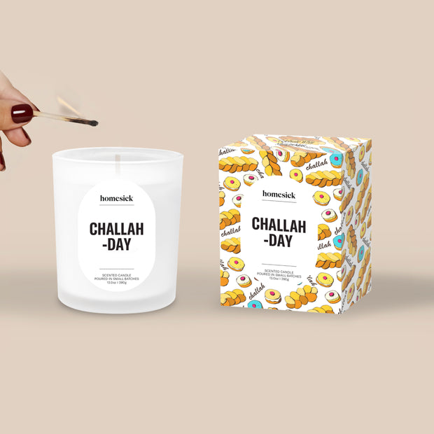 Challah-Day Candle