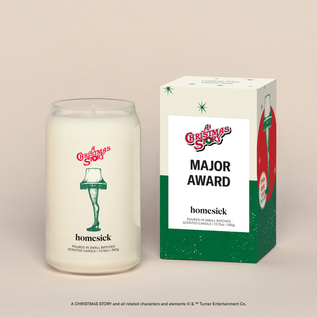 A Christmas Story Major Award Candle
